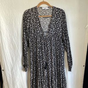 Black Laurel Boho Maxi Dress CJLA